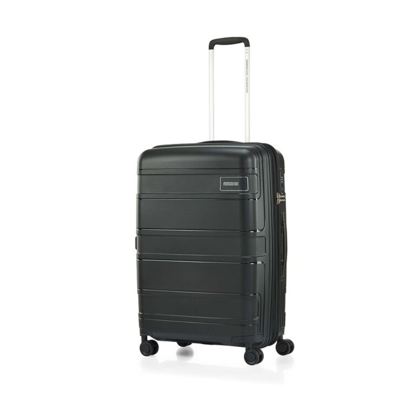 American Tourister – Light Max 69cm Medium Spinner – Black Black