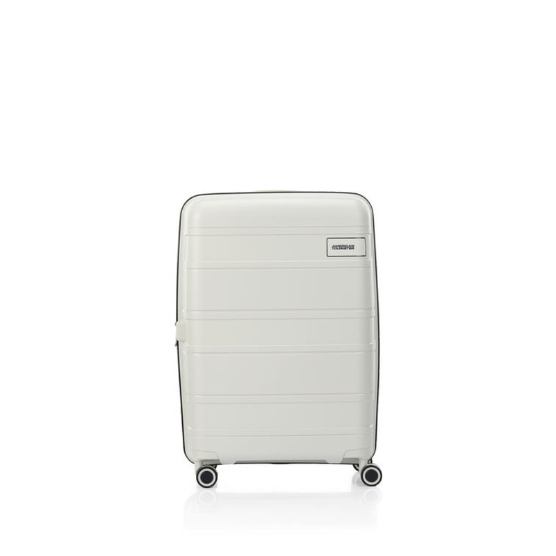 American Tourister – Light Max 69cm Medium Spinner – Off White White