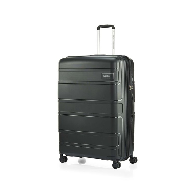 American Tourister – Light Max 82cm Large Spinner – Black Black