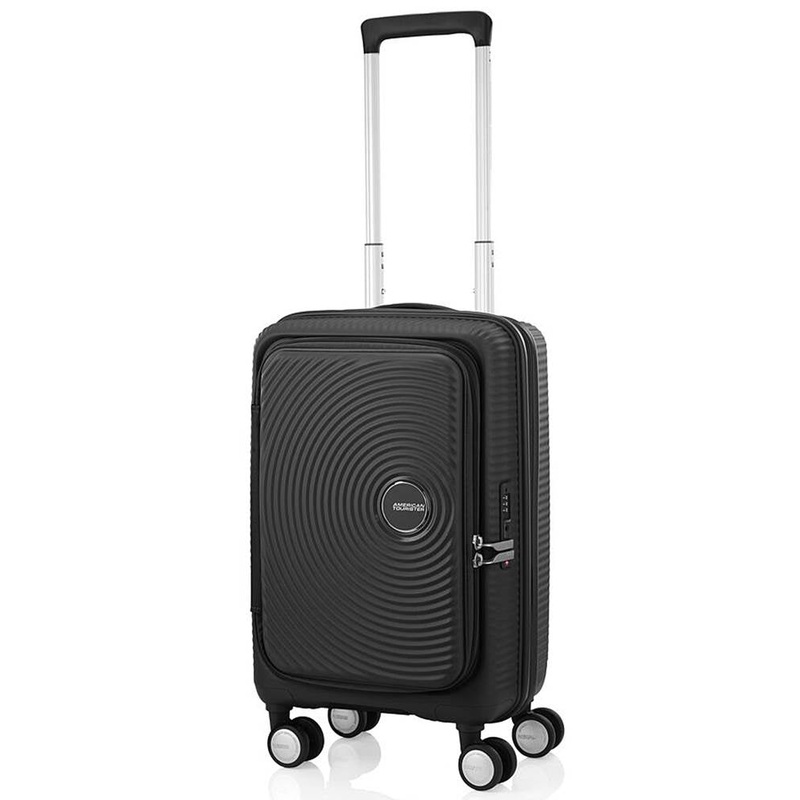 American Tourister – 55cm Curio book opening – Black Black