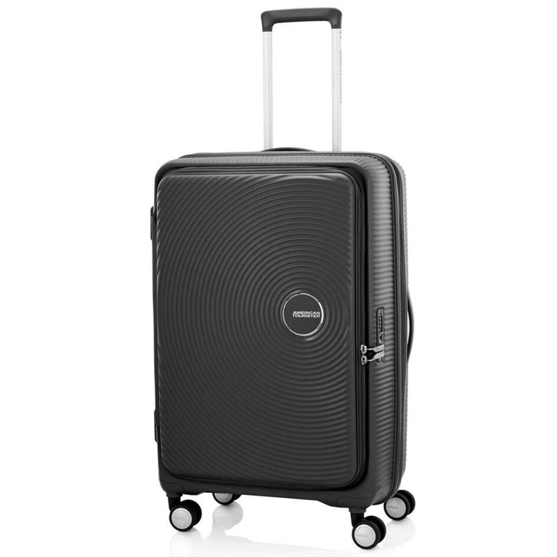 American Tourister – 75cm Curio Book Opening – Black Black