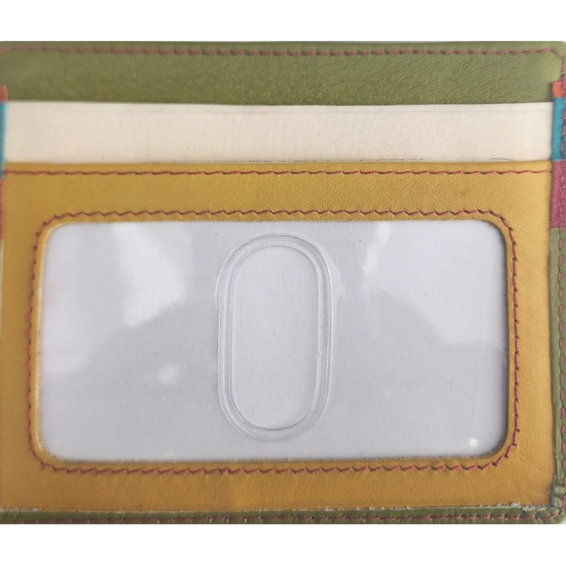 Oran – SAF-7202 Craig leather Card Holder – Citru Combo CITRUS