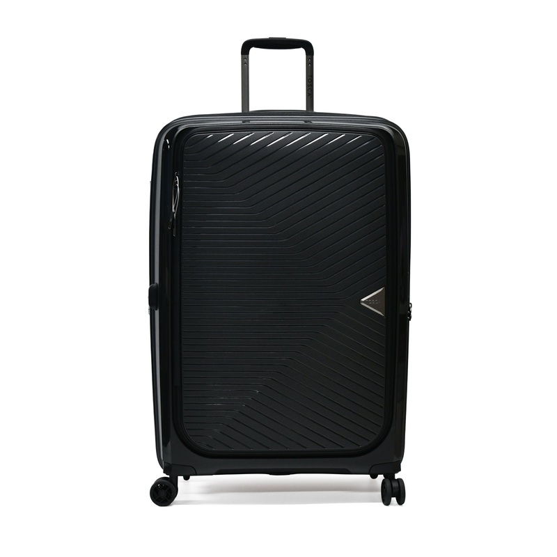 Tosca – Space X 25in Medium dual opening Suitcase – Black Black