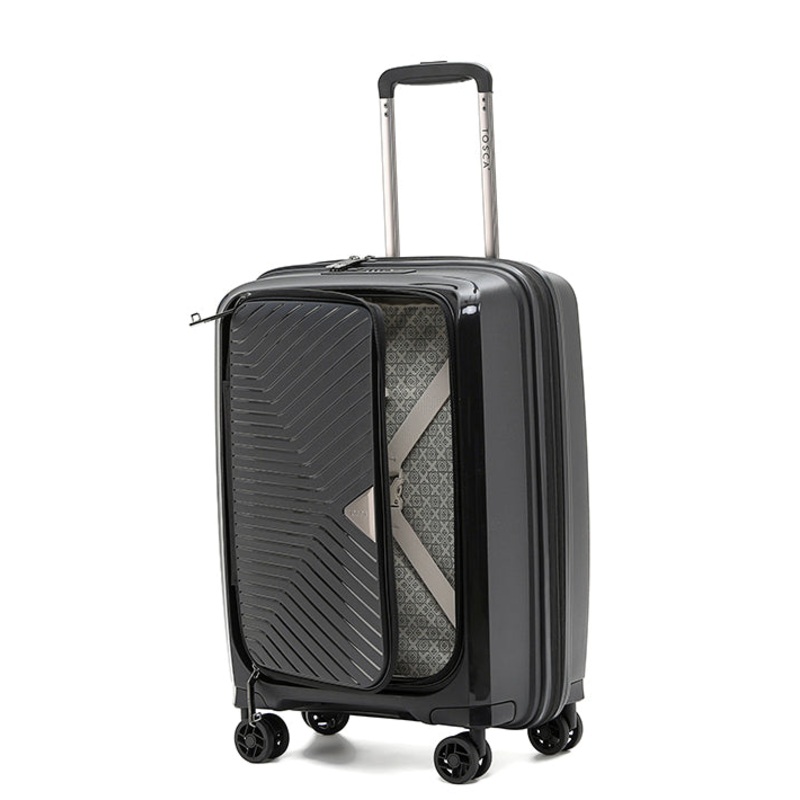 Tosca – TCA100-20A 20in Small Space X lid opening spinner – Black Black