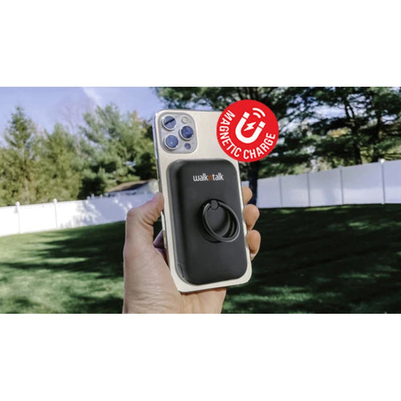 Walk n Talk – Wireless magnetic Powerbank 5000mAh – Black Black