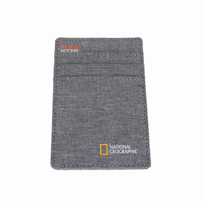 National Geographic – NG-B RFID card holder – Grey Grey