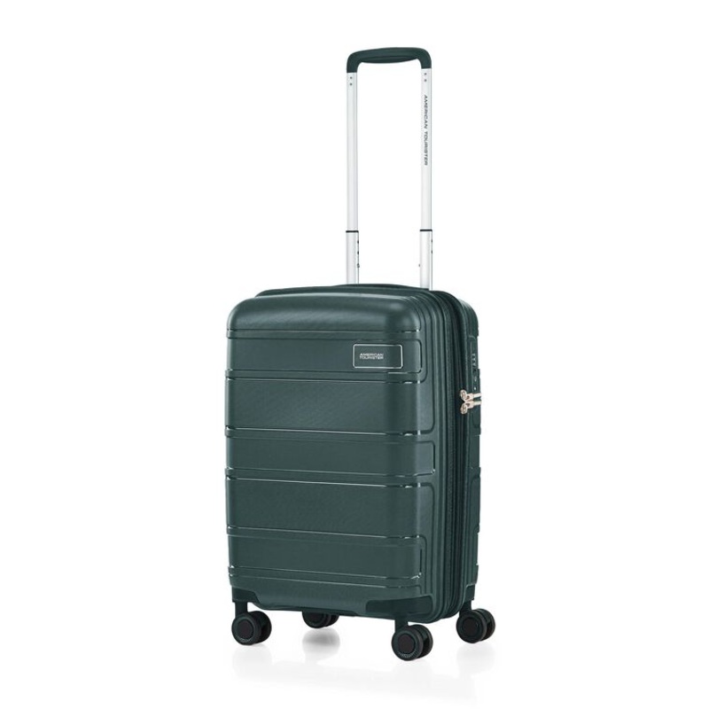 American Tourister – Light Max 55cm Small cabin case – Varsity Green Green