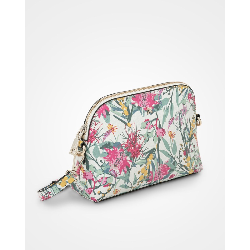 Sophie Curve Top Crossbody Bag Native Floral