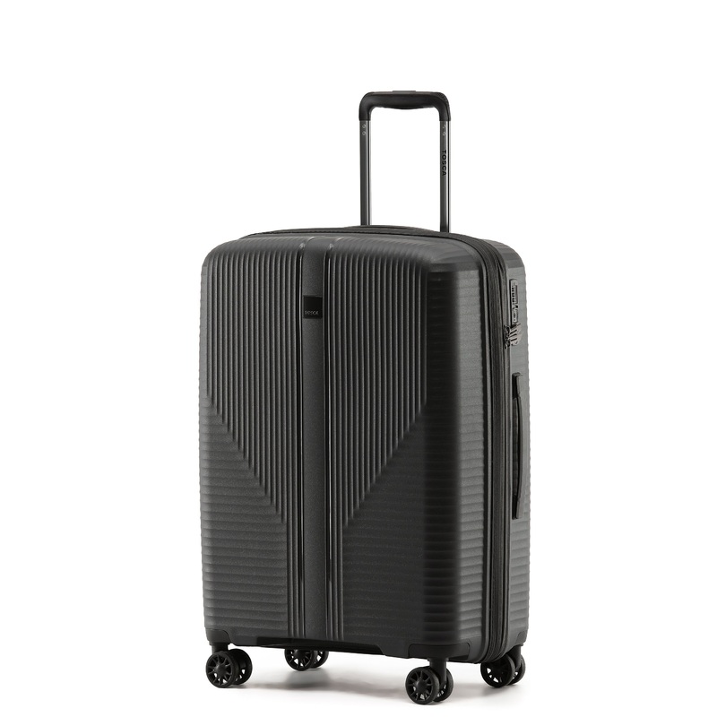 TOSCA F-LITE 65CM TROLLEY CASE- BLACK Black