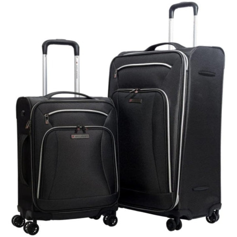 Air Canada Envoy Collection 2-Piece Softside Spinner Luggage Set – Charcoal