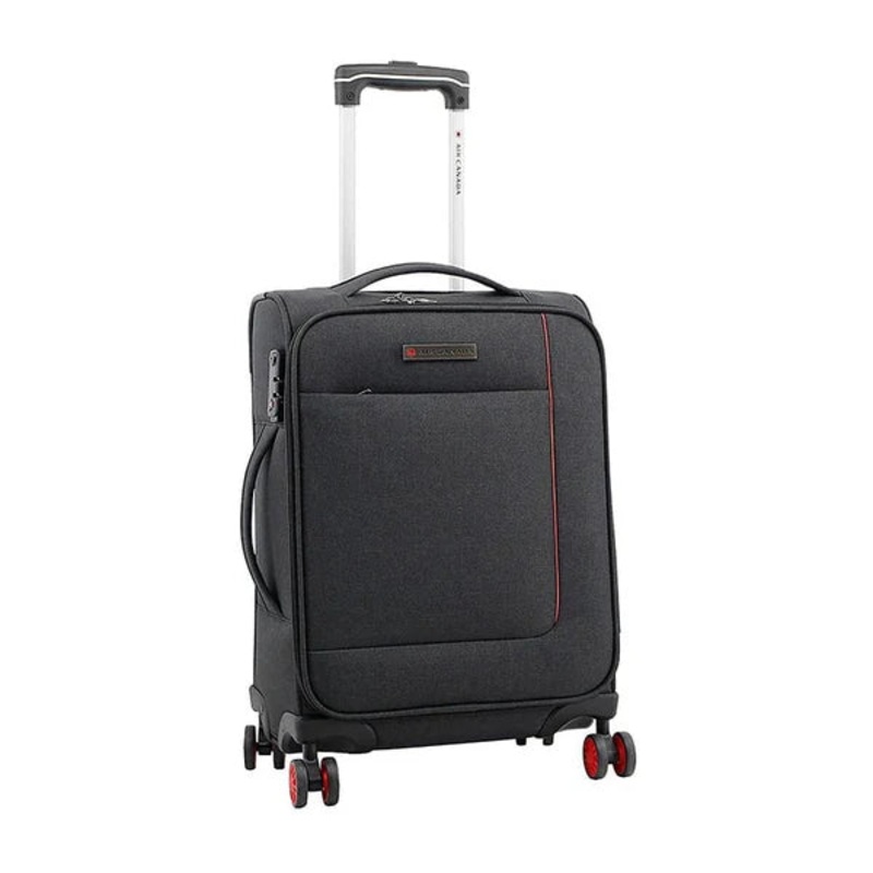 Air Canada Omni Collection Softside Carry On Spinner Luggage – Charcoal