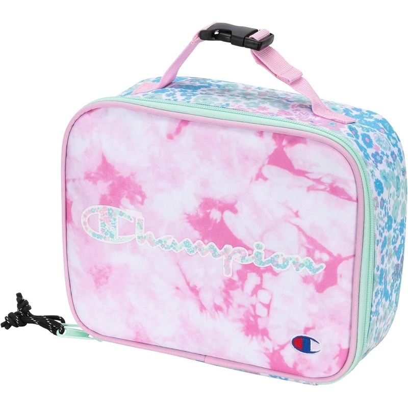 Champion Rectangular Lunch Bag Light Green/Pink