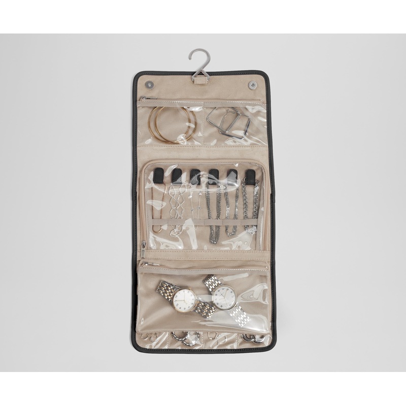 Hanging Jewelry Organizer in Jet Black Jet Black