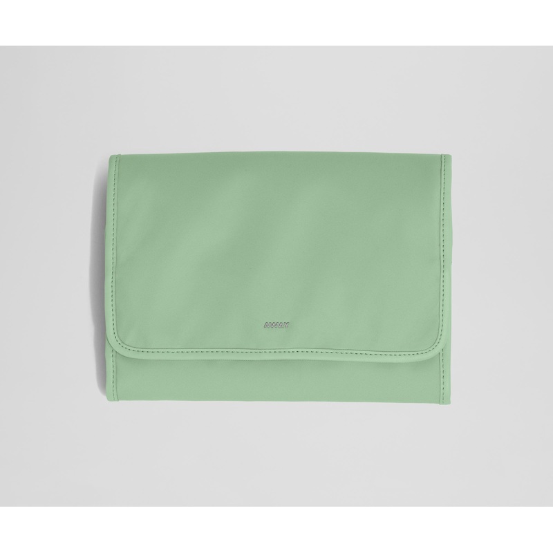 Hanging Jewelry Organizer in Sea Green Jet Black