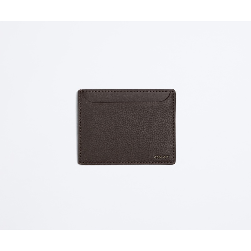 Card Case in Espresso Brown