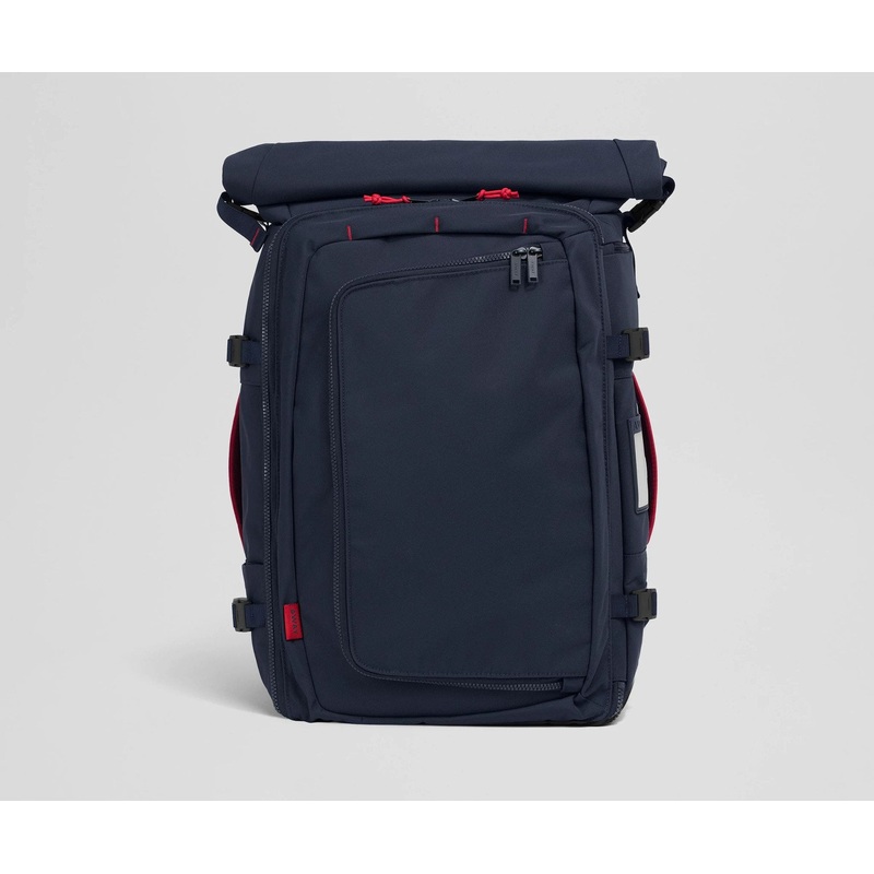 Carry-On Boot Bag 55L in Navy Blue Jet Black