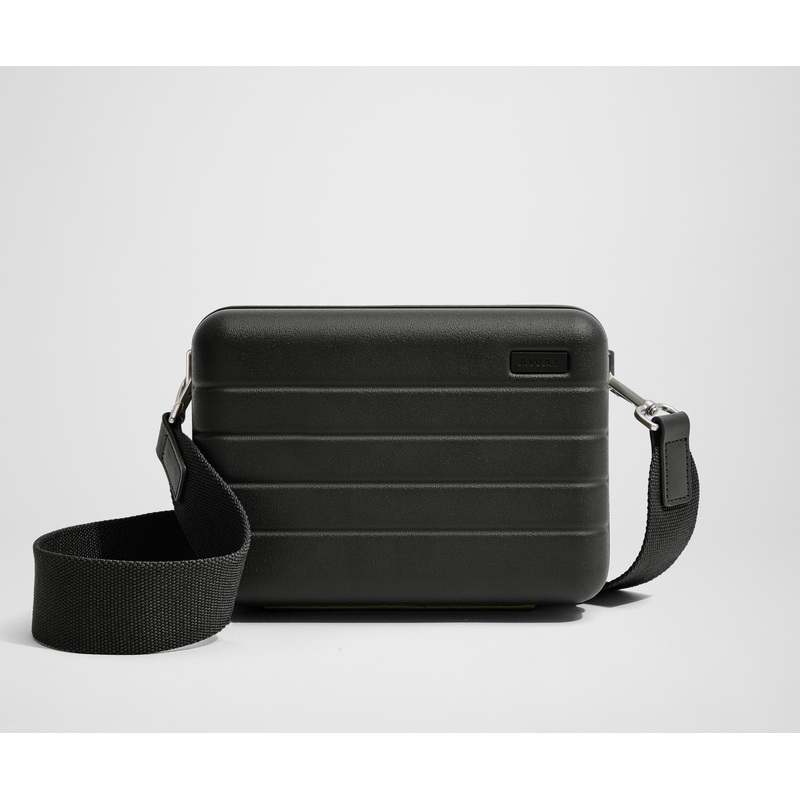 The Mini Crossbody in Jet Black Jet Black