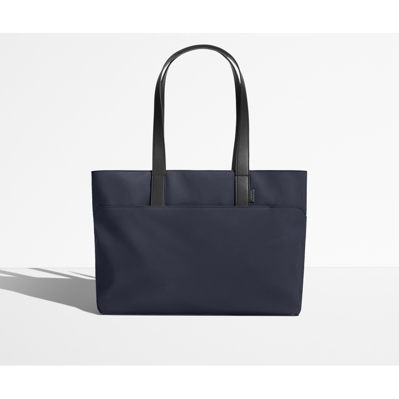 The Everywhere Tote in Navy Blue Jet Black
