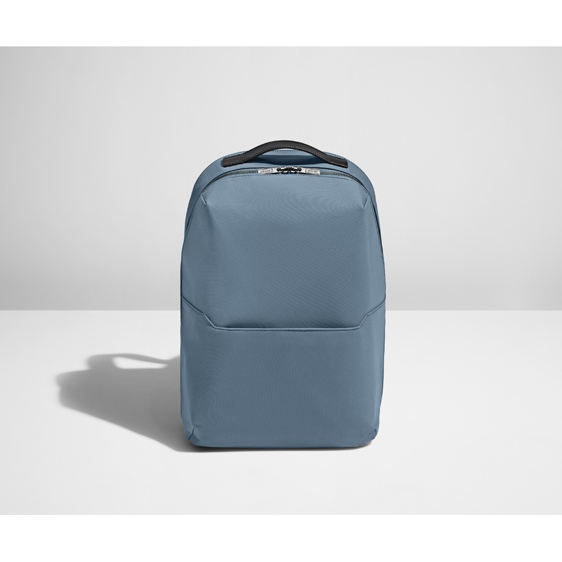 The Everywhere Zip Backpack in Coast Blue Jet Black