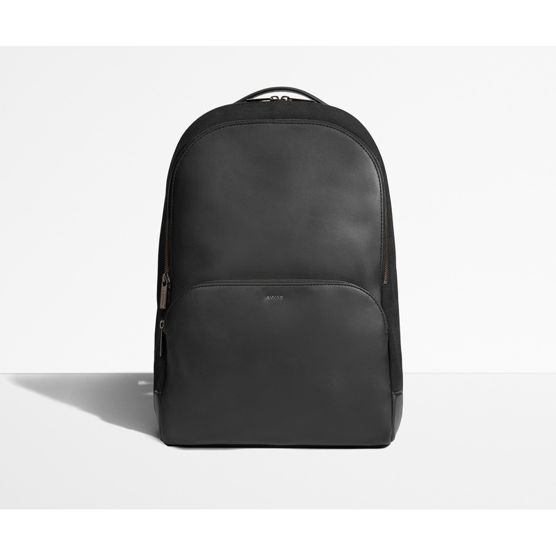The Transit Leather Backpack Cream White
