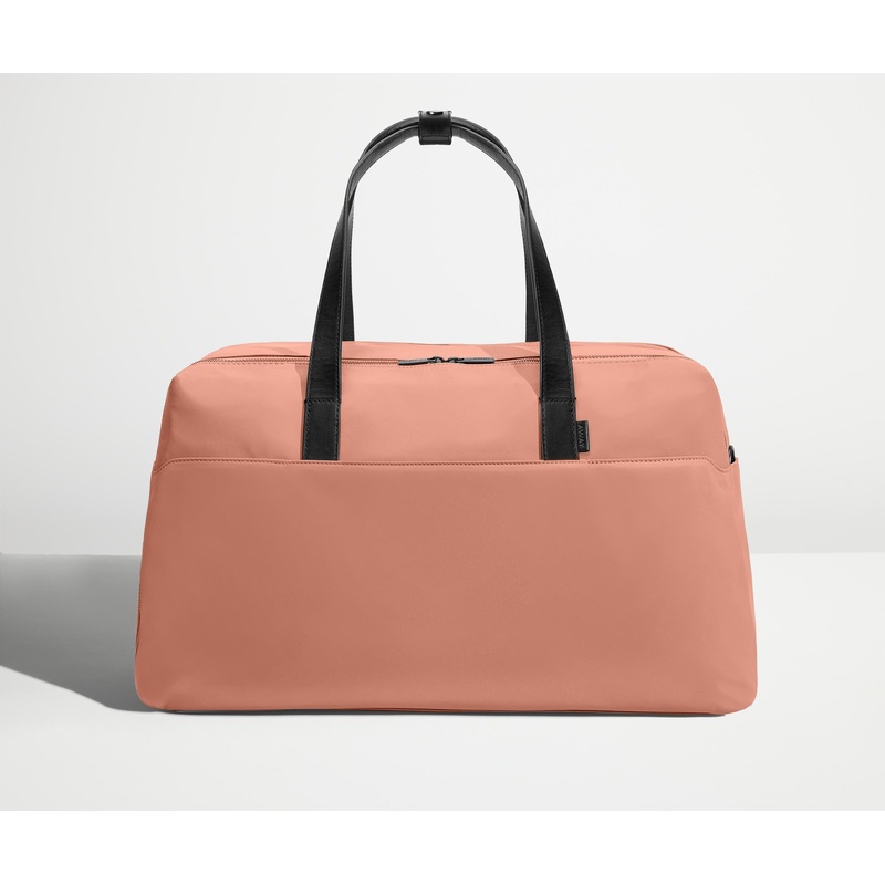 The Weekender in Clay Pink Jet Black