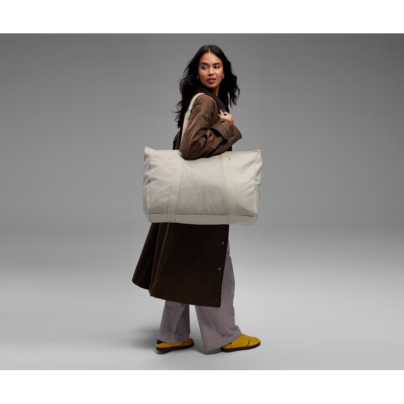 Transit Canvas Tote in Transit Canvas Tan Transit Canvas Black