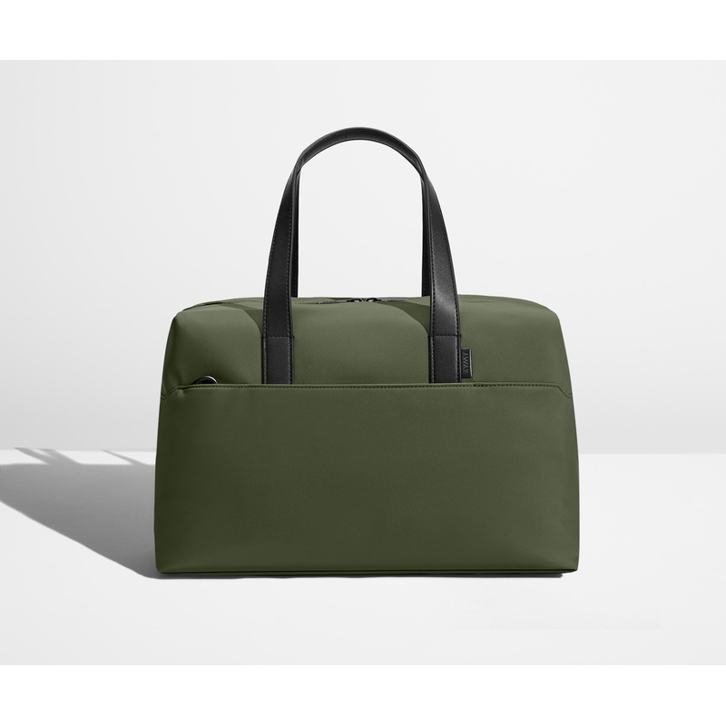 The Everywhere Bag in Olive Green Jet Black