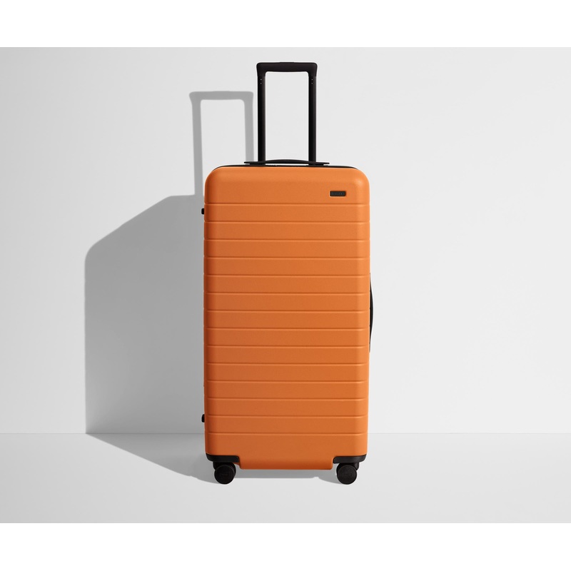 The Trunk in Sorbet Orange Jet Black