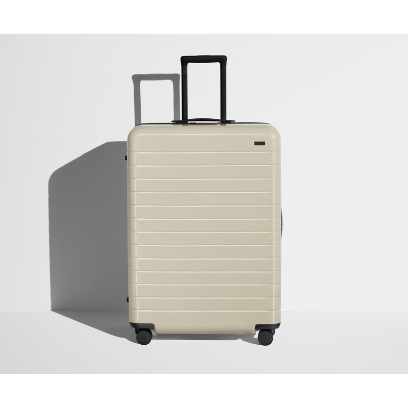 The Large in Salt White (Gloss) Jet Black