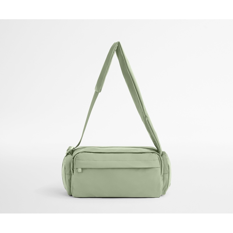 Featherlight Cargo Pack in Sage Green Jet Black