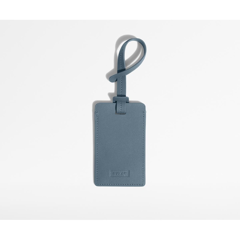 The Luggage Tag in Coast Blue Jet Black