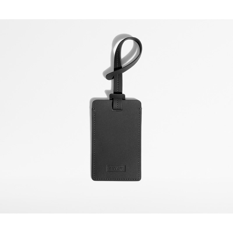 The Luggage Tag in Jet Black Jet Black