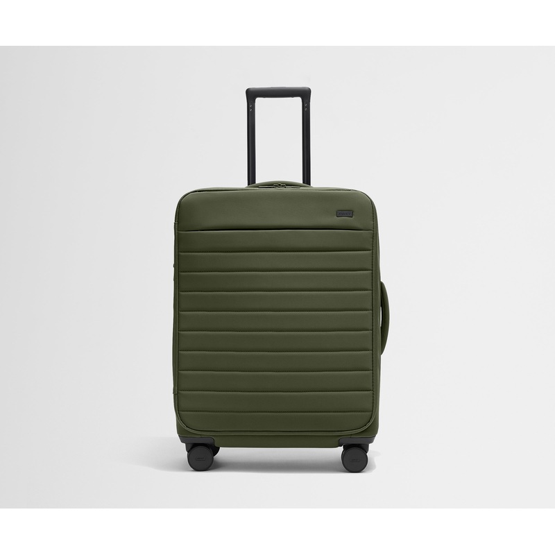 The Softside Medium in Olive Green Jet Black