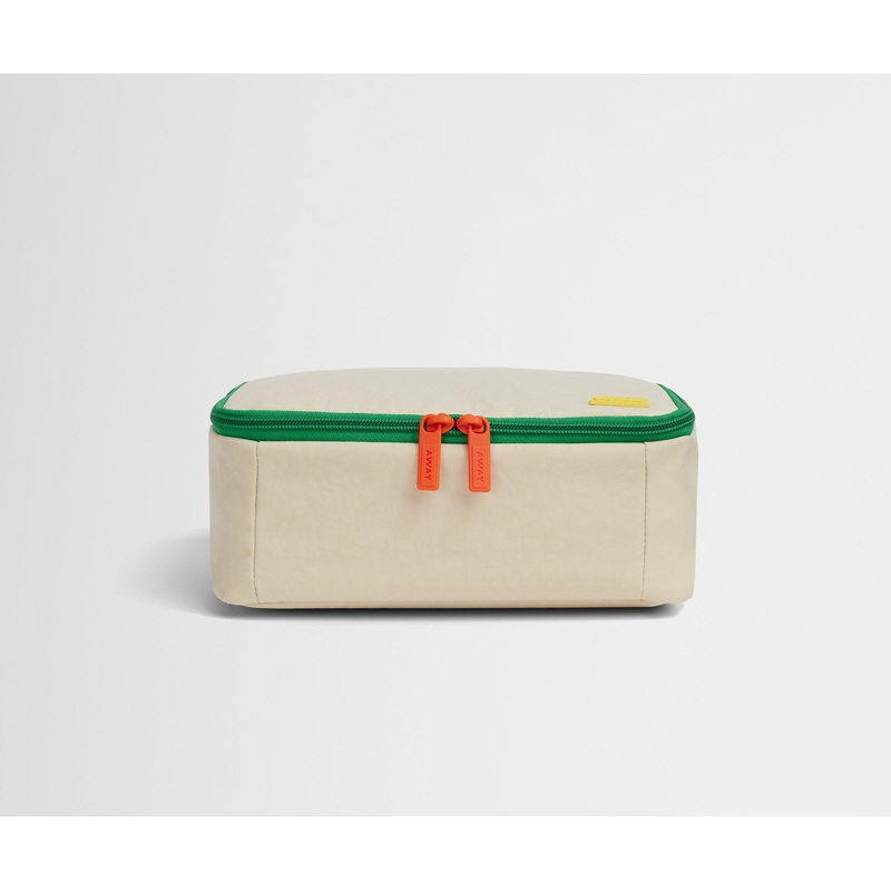 Kids Lunch Box in Marshmallow White Splash Blue