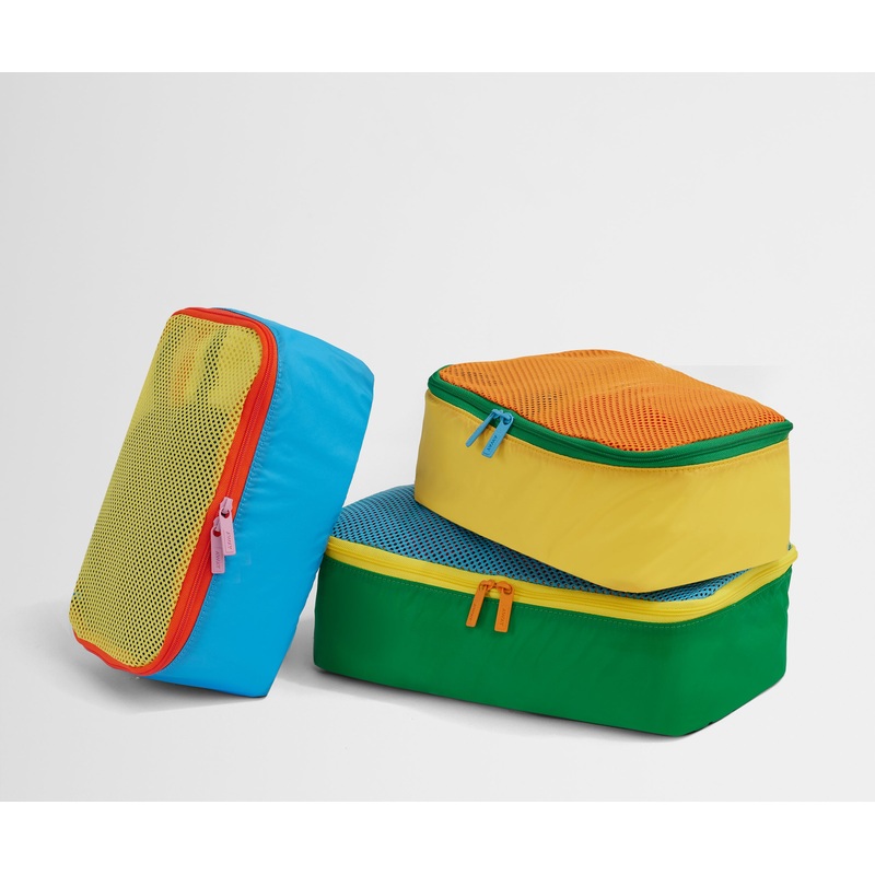 Kids Packing Cubes in Fruit Punch