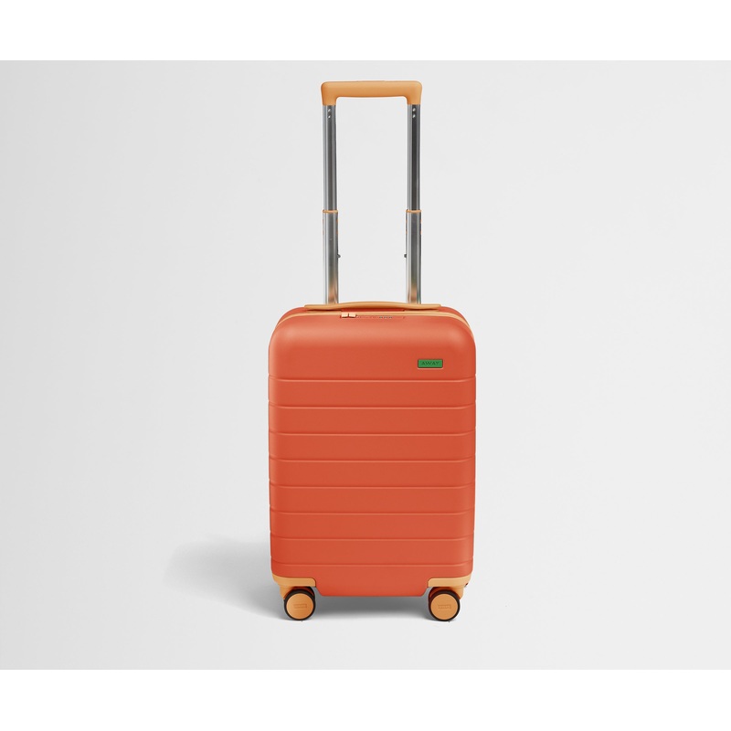 The Kids Carry-On in Poppy Orange Splash Blue