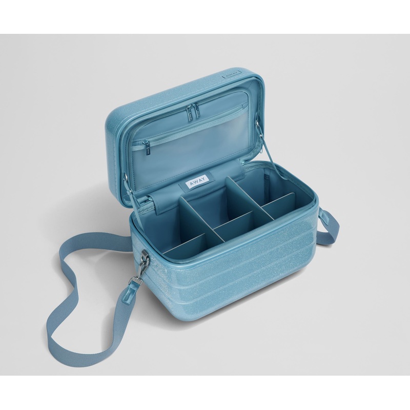 The Train Case in Galaxy Blue