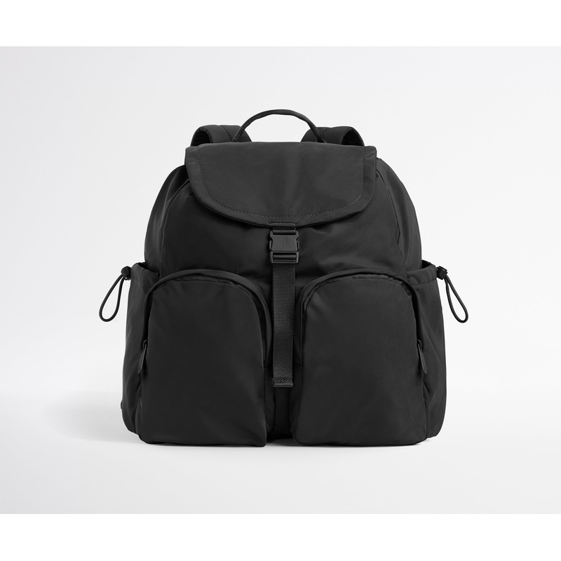 Featherlight Cargo Backpack Jet Black