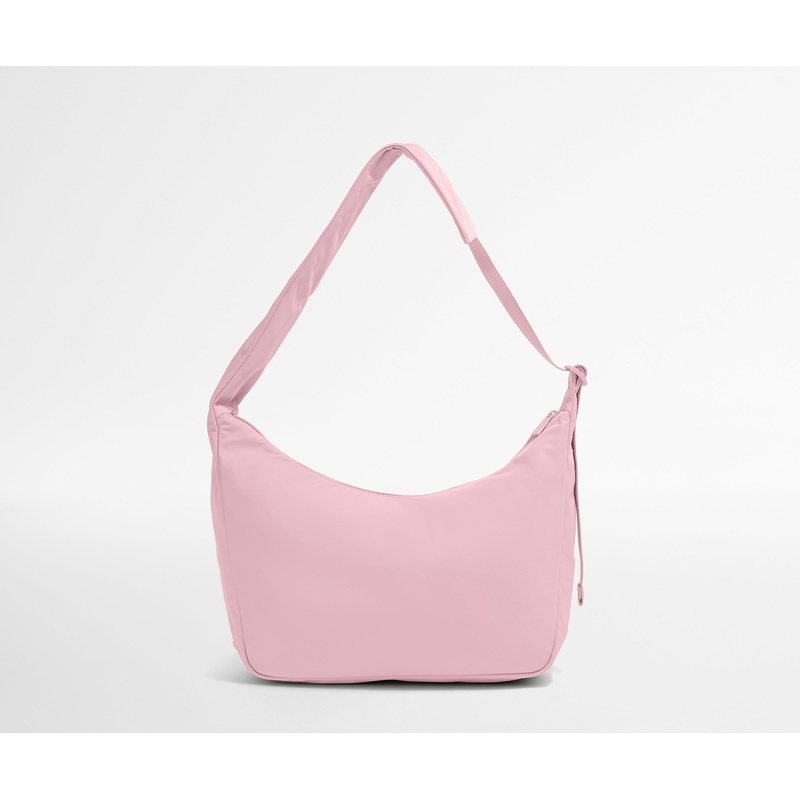 Featherlight Crossbody in Glacial Pink Jet Black