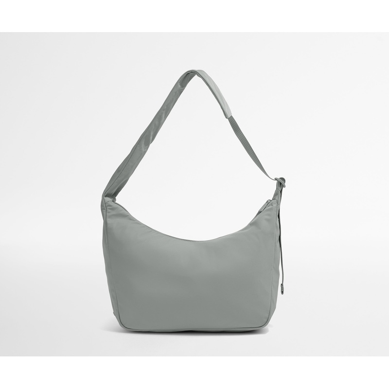 Featherlight Crossbody in Nordic Gray Jet Black