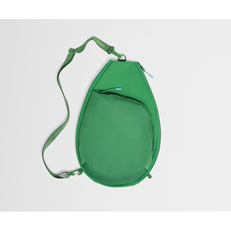 Racket Bag in Clubhouse Green Jet Black