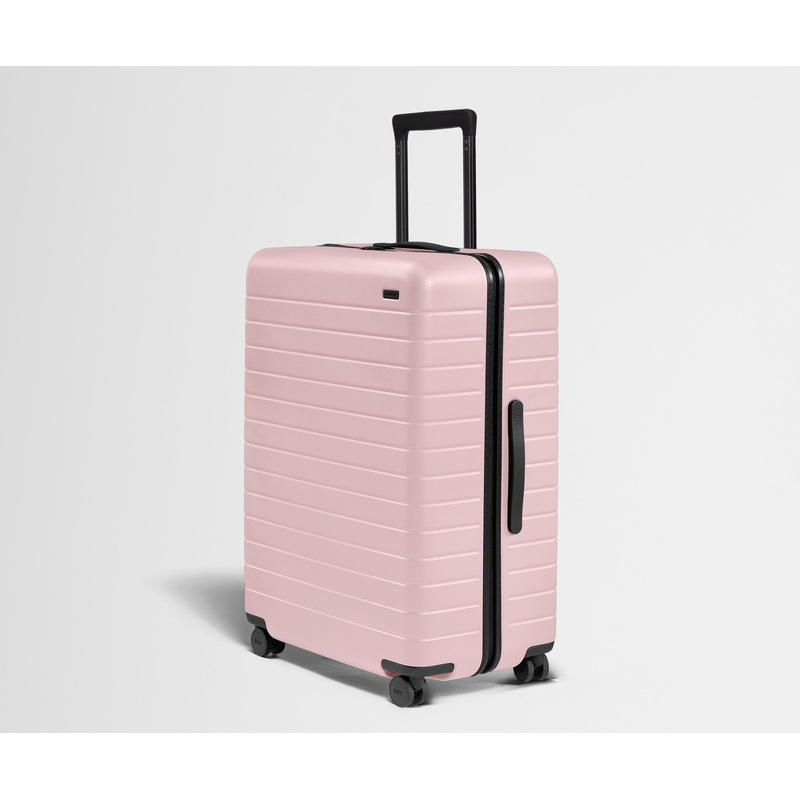 The Large in Blush Pink Jet Black