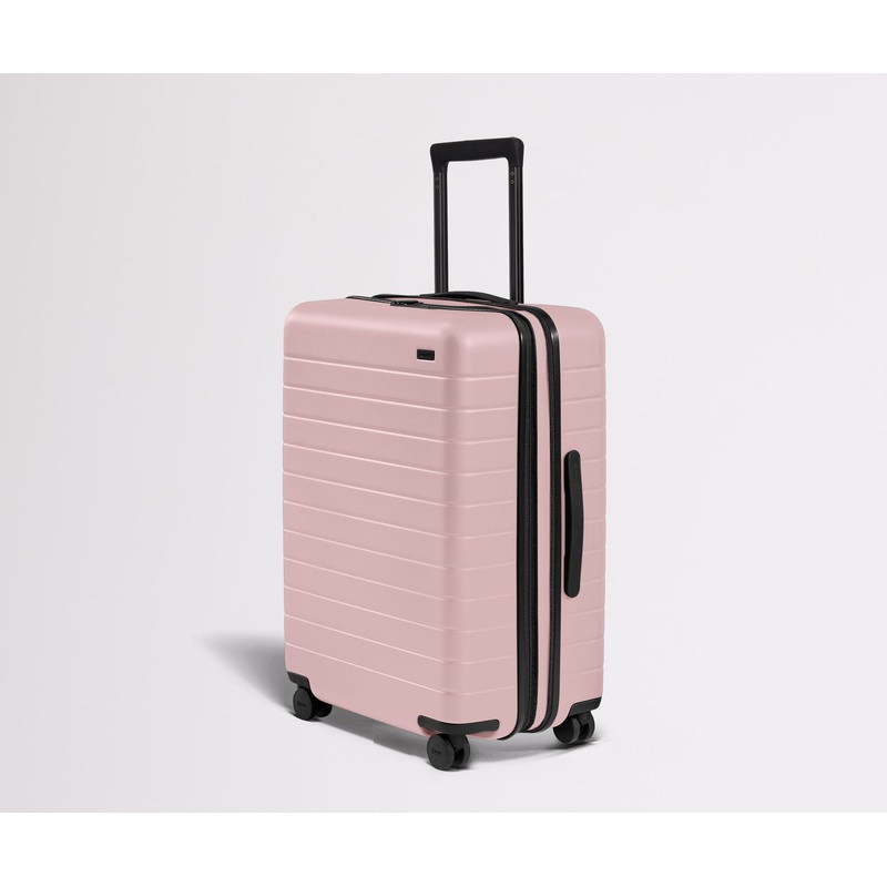 The Medium Flex in Blush Pink Jet Black