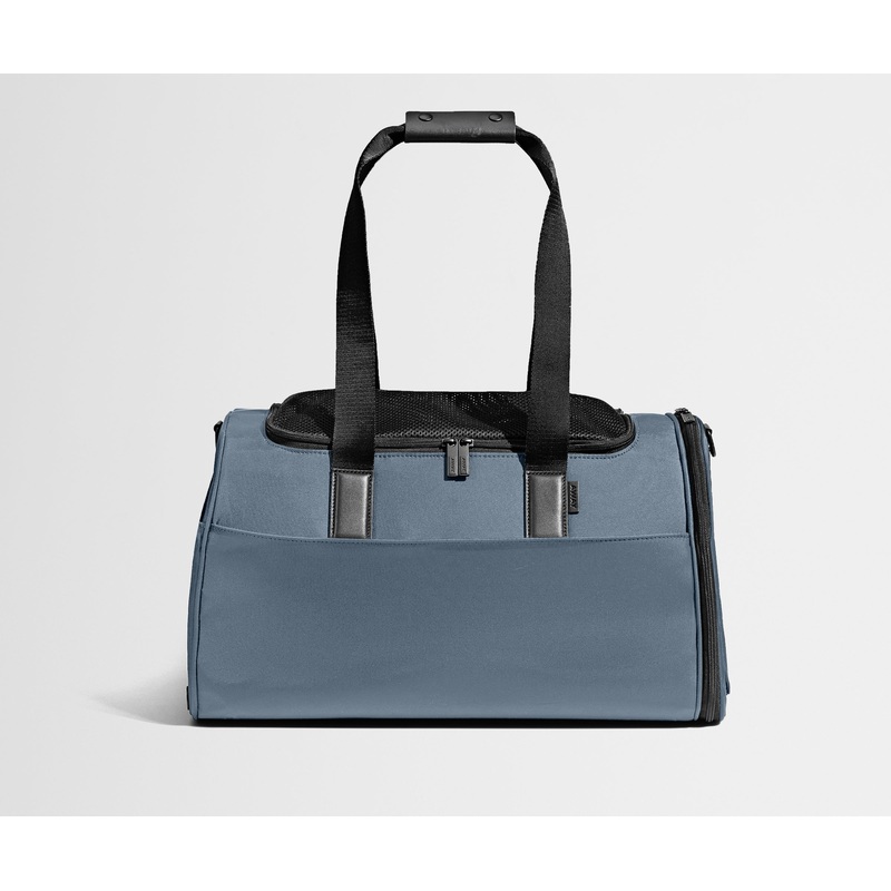 The Pet Carrier in Coast Blue Jet Black