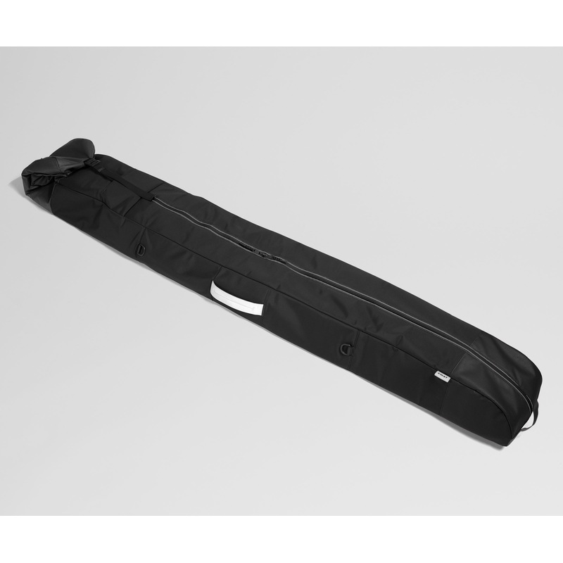 Roll-Top Ski Bag in Jet Black Jet Black