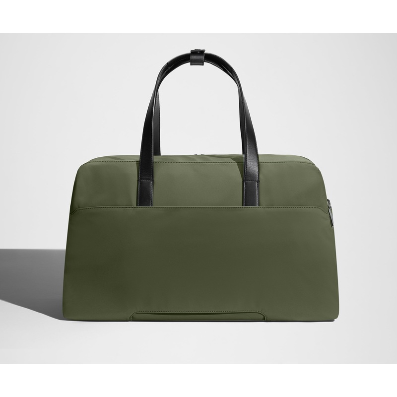 The Weekender in Olive Green Jet Black