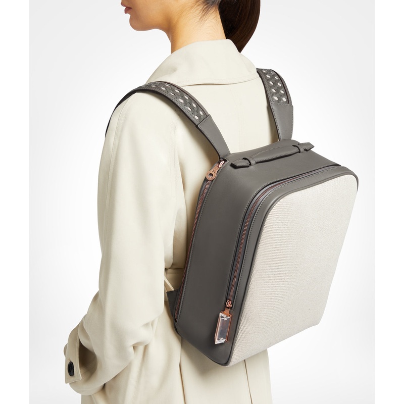 Cristallo Backpack Mini Elephant Grey / Rose Gold