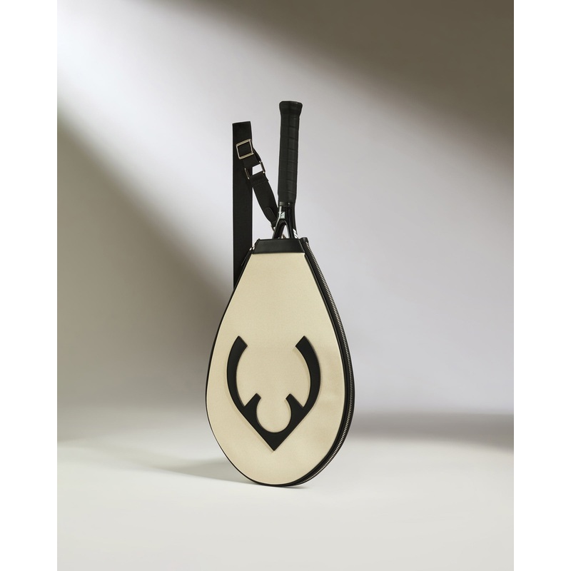 Tennis Racket Cover in Cream – Summer Capsule